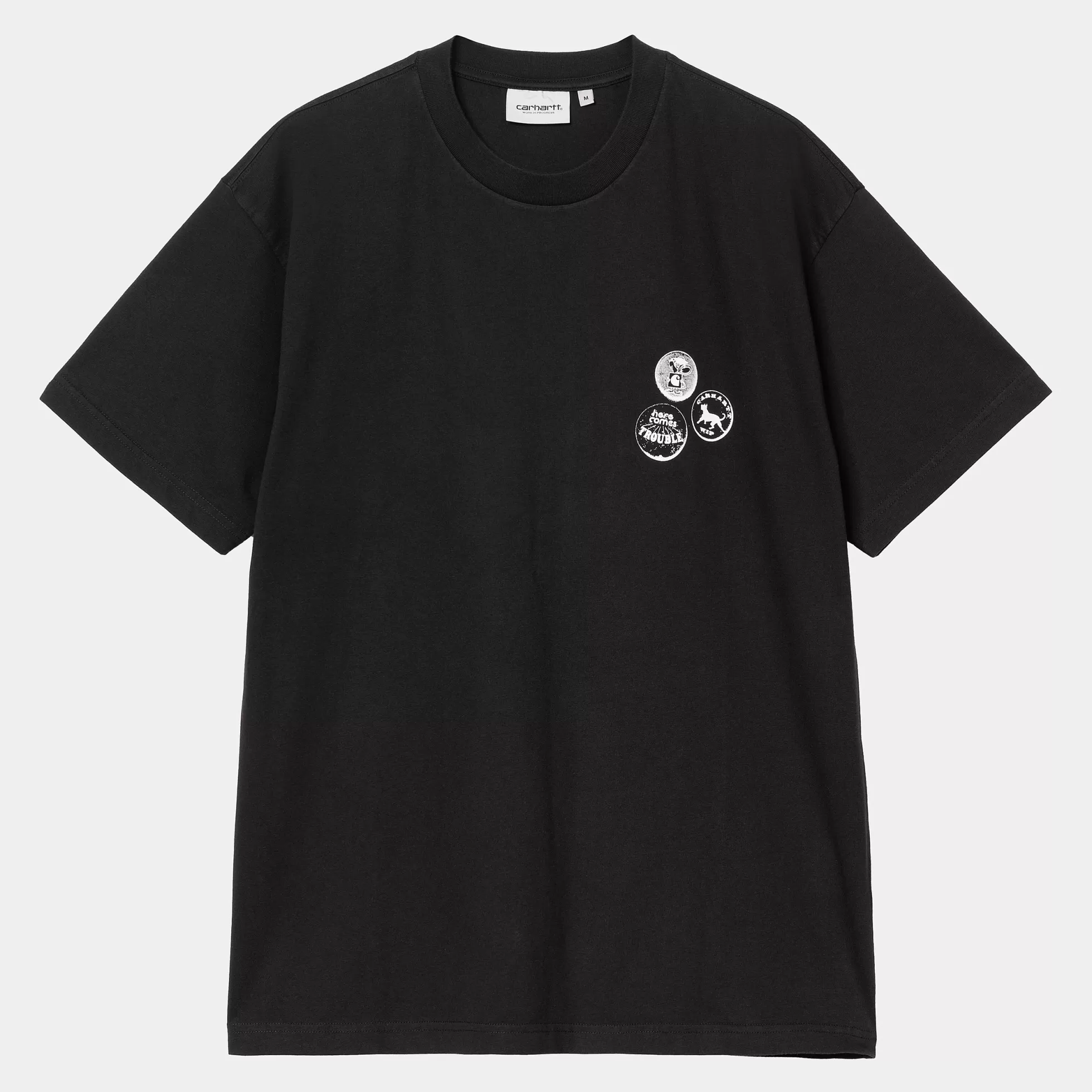 T-Shirts & Polos^Carhartt WIP S/S Pins T-Shirt Black / White