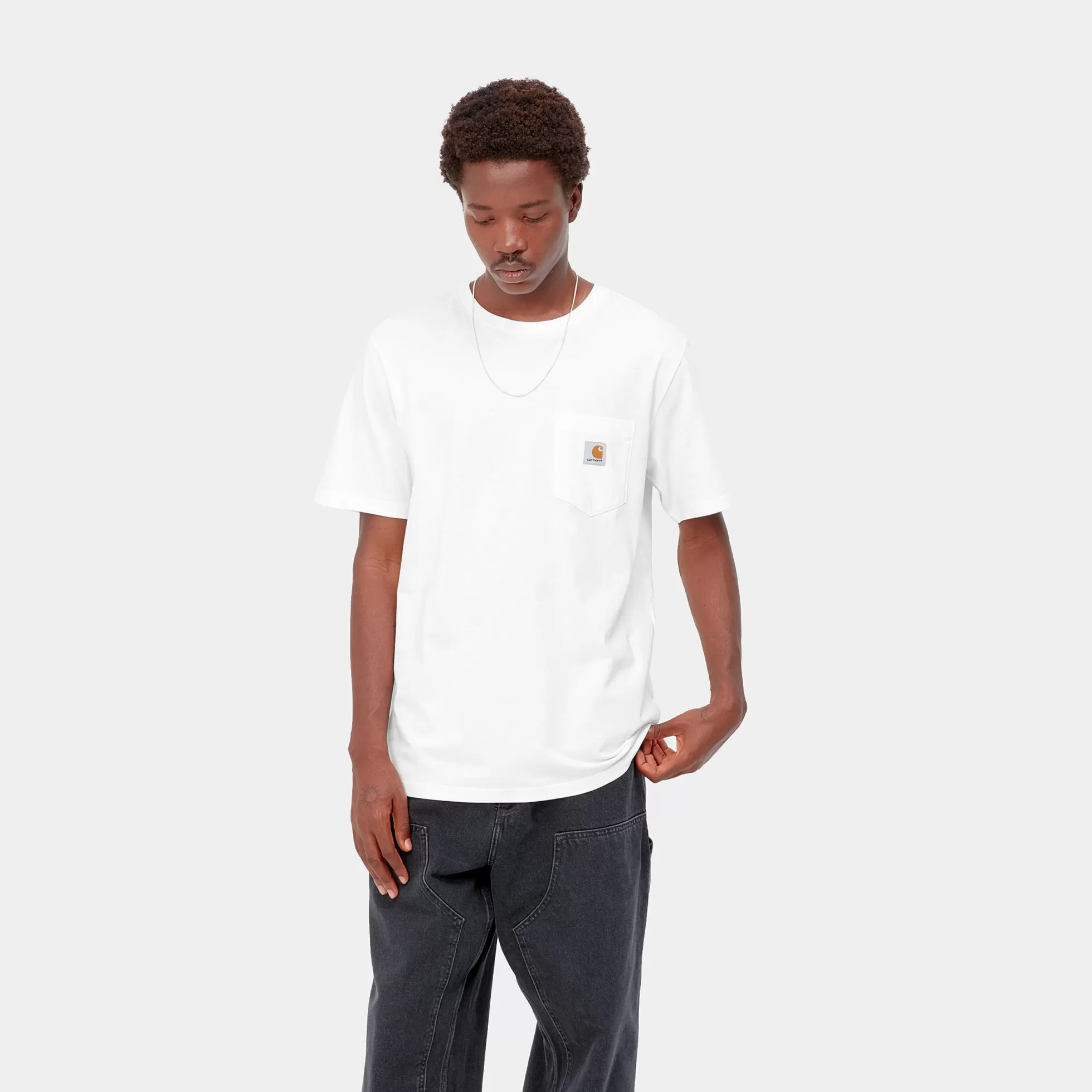 T-Shirts & Polos^Carhartt WIP S/S Pocket T-Shirt White