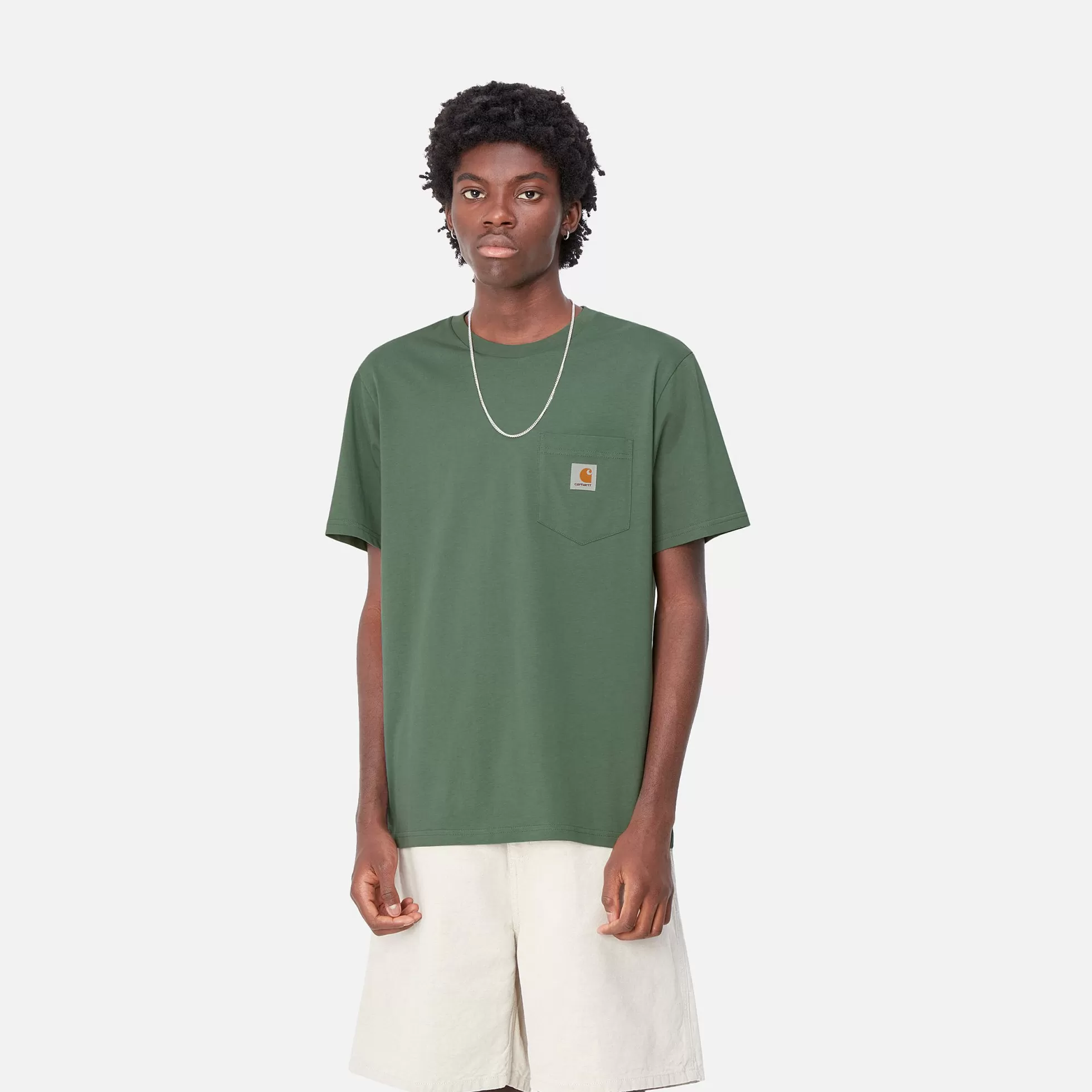 T-Shirts & Polos^Carhartt WIP S/S Pocket T-Shirt Duck Green