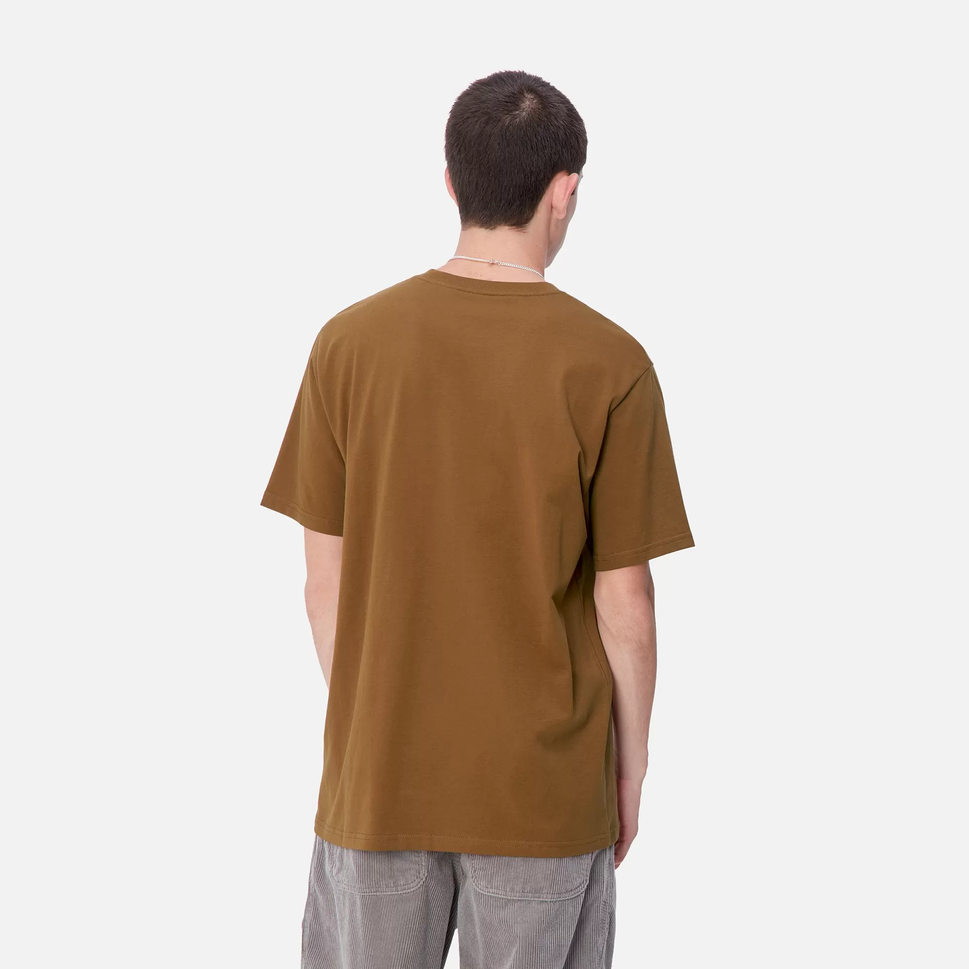 T-Shirts & Polos^Carhartt WIP S/S Pocket T-Shirt Deep H Brown