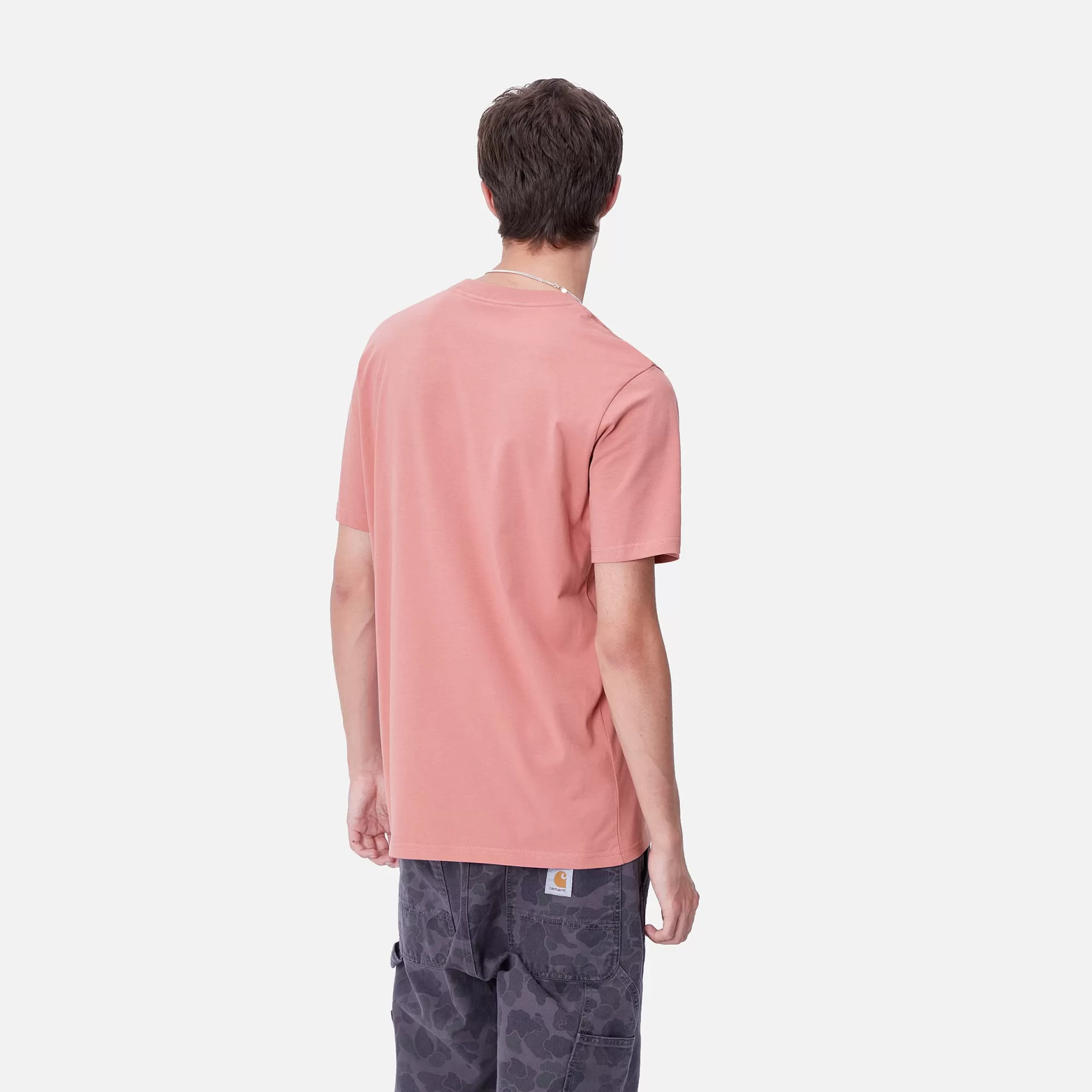 T-Shirts & Polos^Carhartt WIP S/S Script T-Shirt Dusty Rose / Sycamore Tree