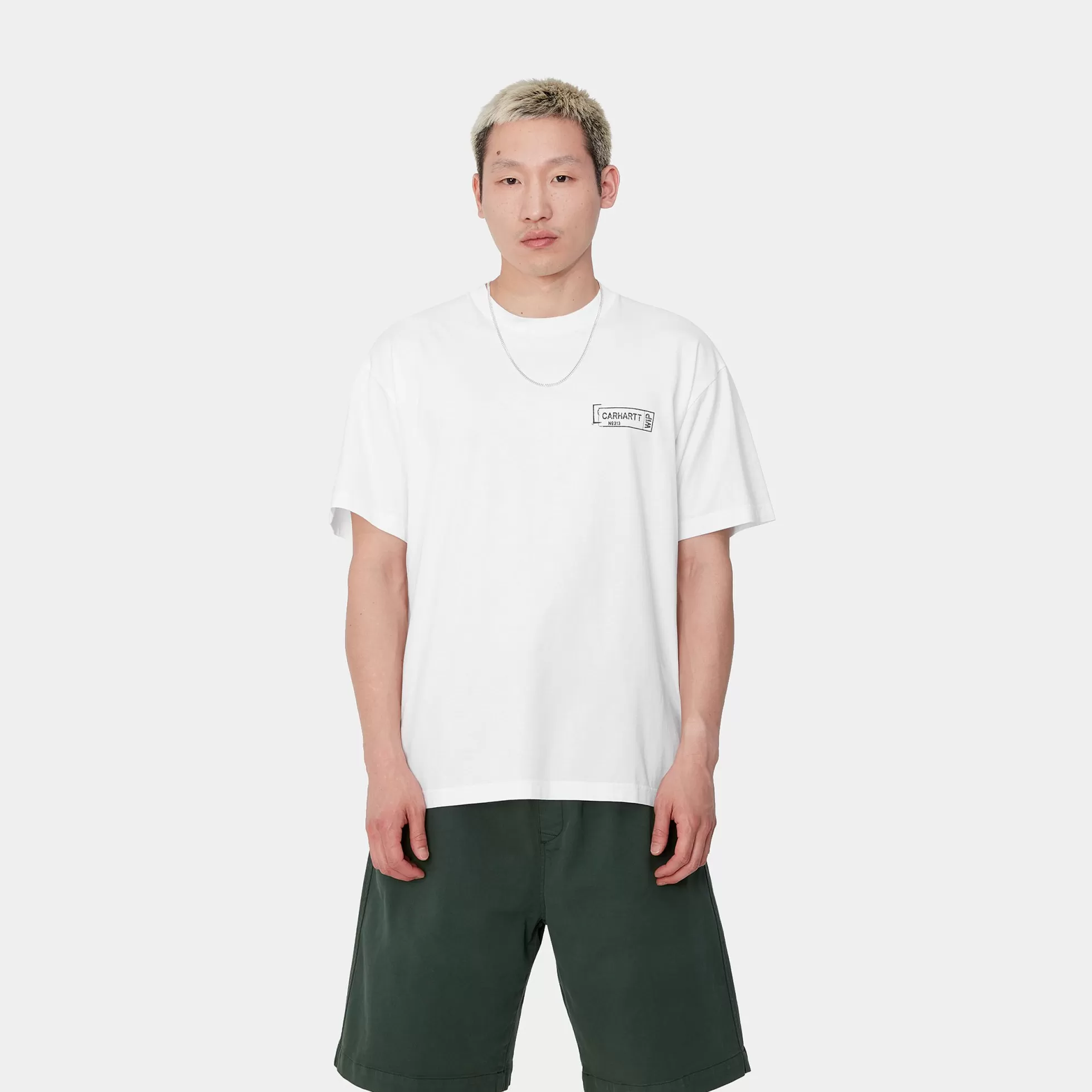 T-Shirts & Polos^Carhartt WIP S/S Stamp T-Shirt White / Black