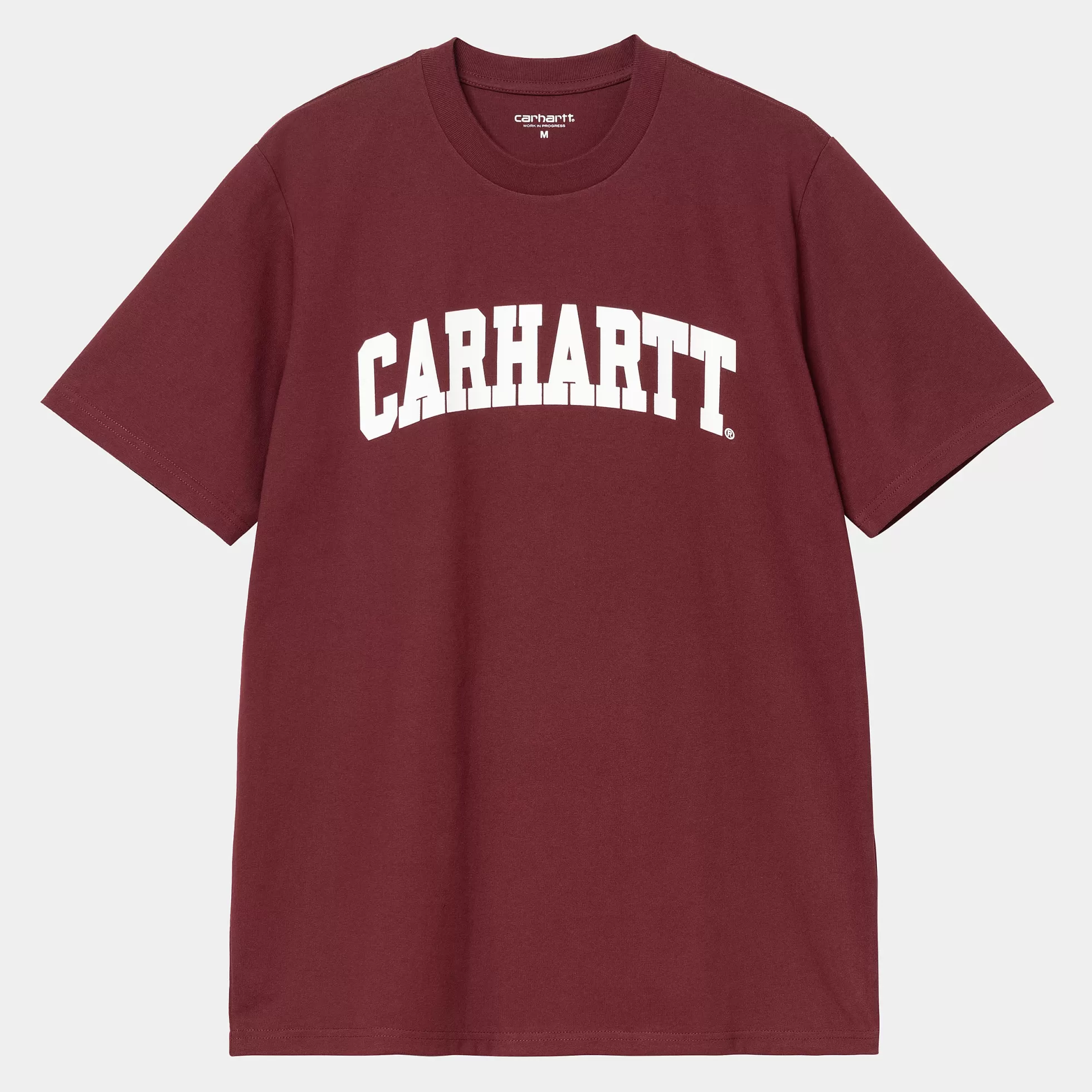 T-Shirts & Polos^Carhartt WIP S/S University T-Shirt Malbec / White