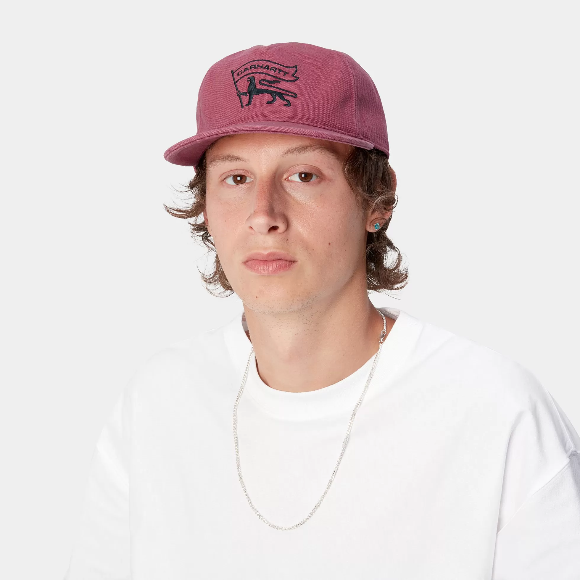 Accessoires | Accessoires^Carhartt WIP Stamp Cap Dusty Fuchsia / Black