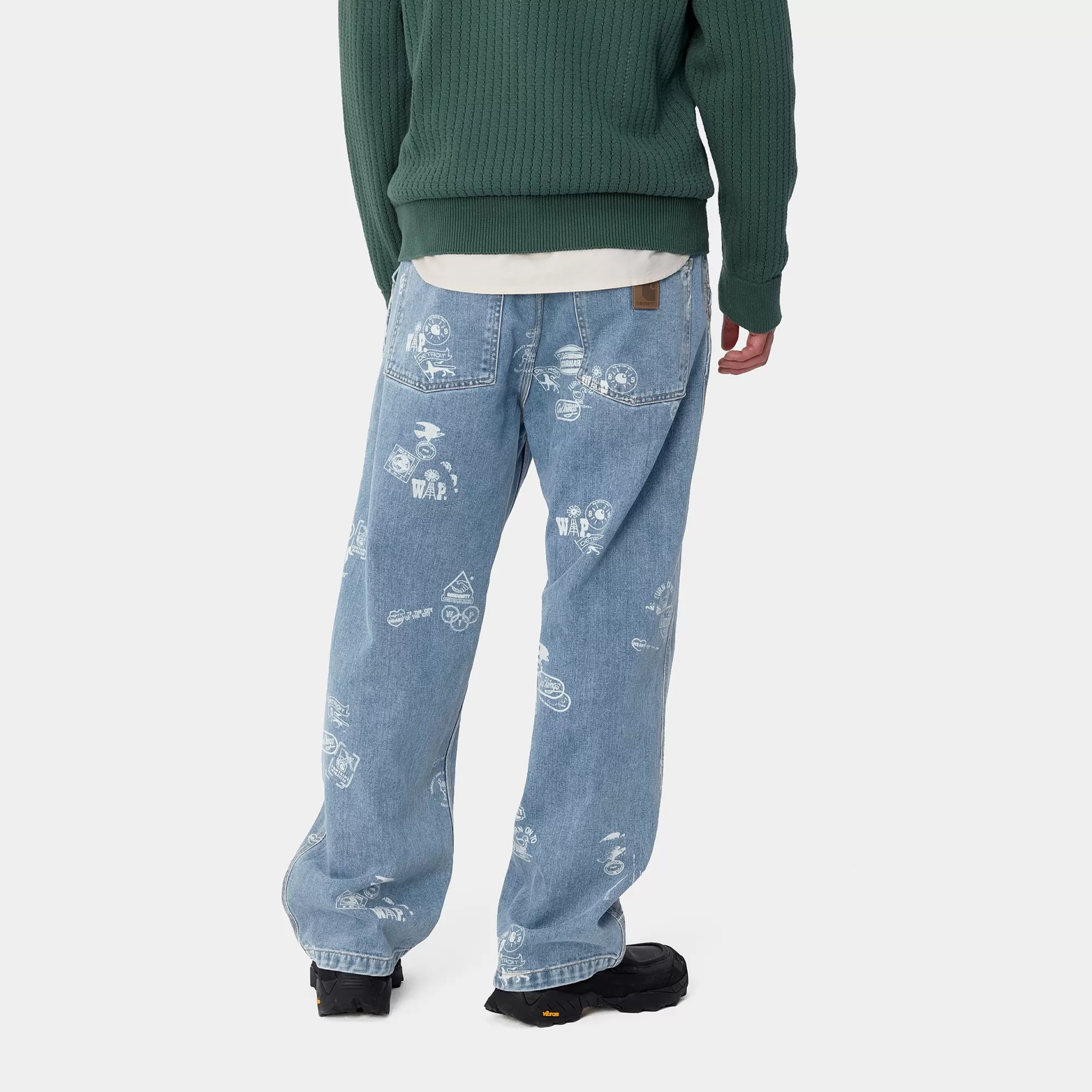 Denim | Pantalons^Carhartt WIP Stamp Pant Stamp Print, Blue