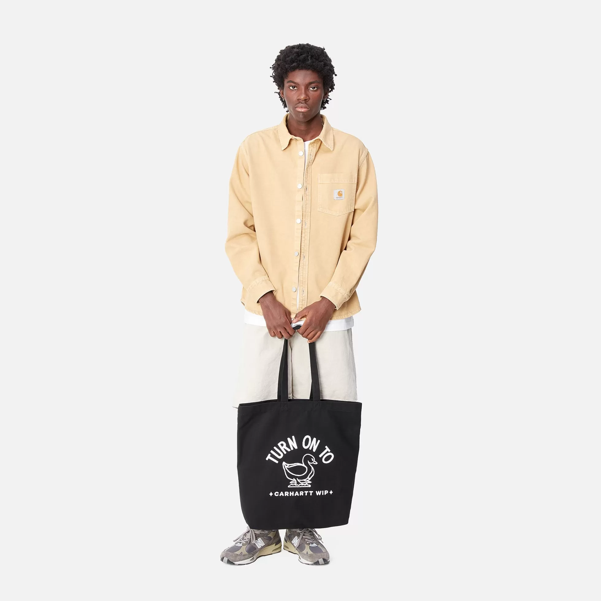 Accessoires | Accessoires^Carhartt WIP Stamp Tote Black / White