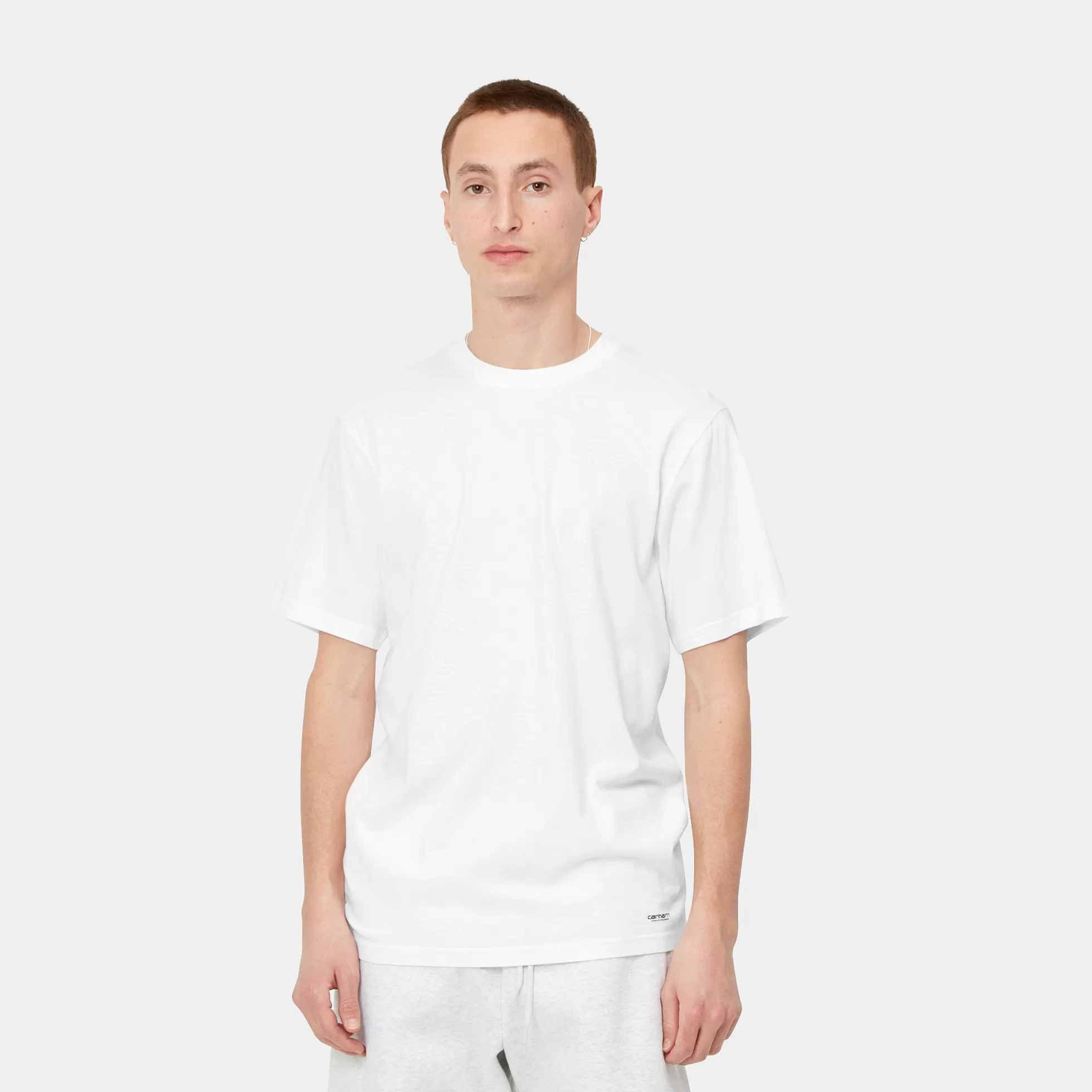 Sous-Vêtements^Carhartt WIP Standard Crew Neck T-Shirt White + White