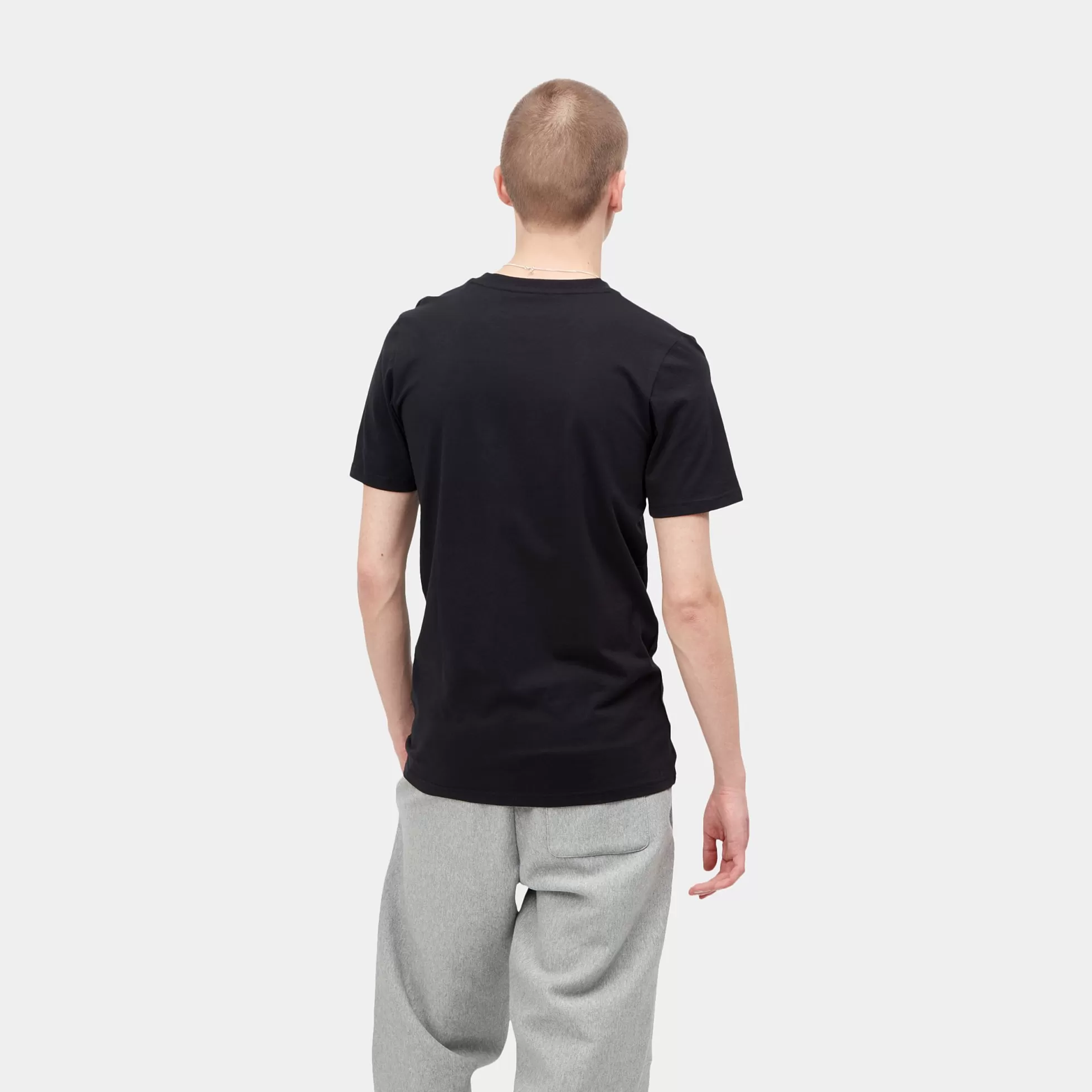 Sous-Vêtements^Carhartt WIP Standard Crew Neck T-Shirt Black + Black