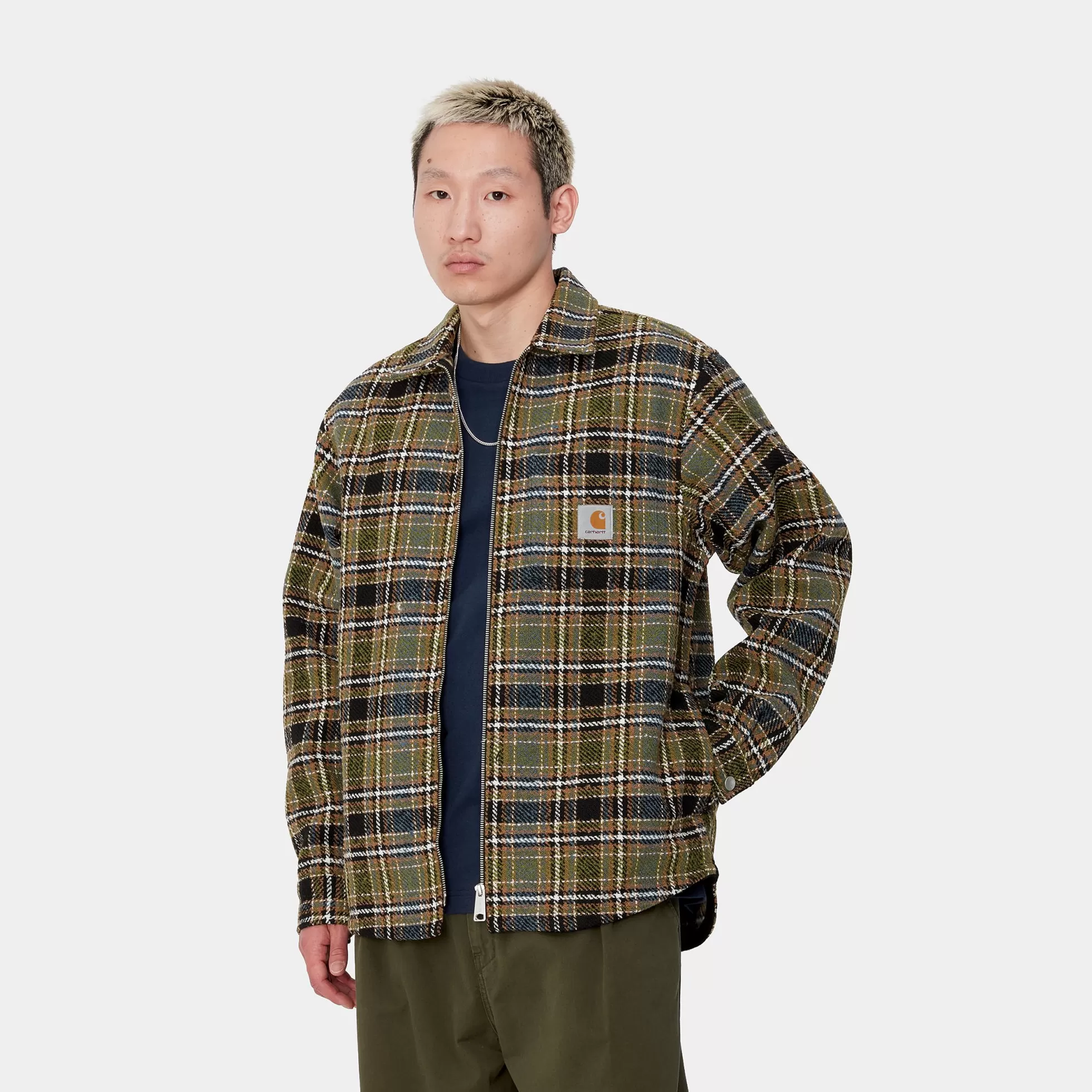 Vestes Et Manteaux | Chemises^Carhartt WIP Stroy Shirt Jac Stroy Check, Black