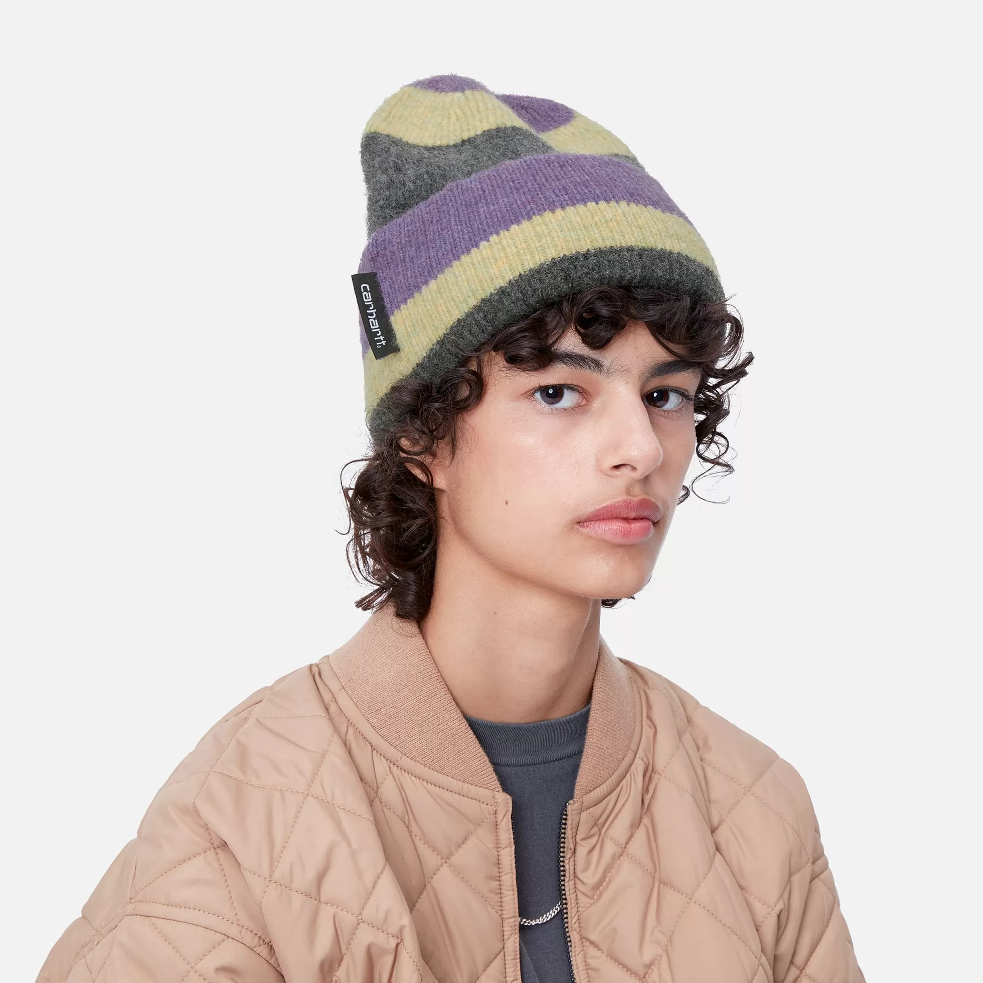 Accessoires | Accessoires^Carhartt WIP Sundling Beanie Sundling Stripe Jacquard, Aura