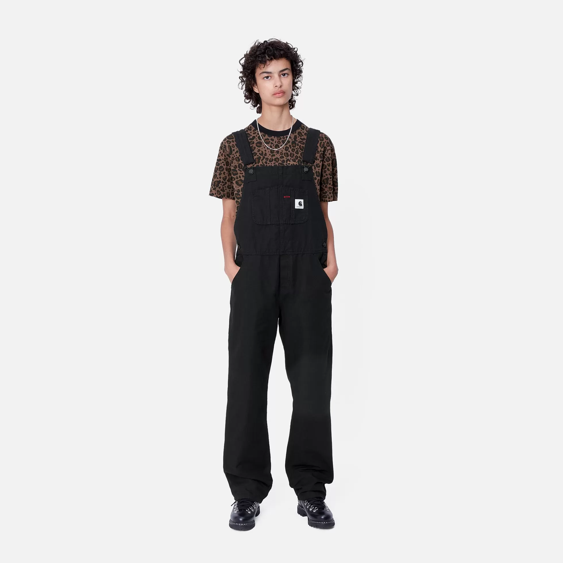 Salopettes^Carhartt WIP W' Bib Overall Straight Black