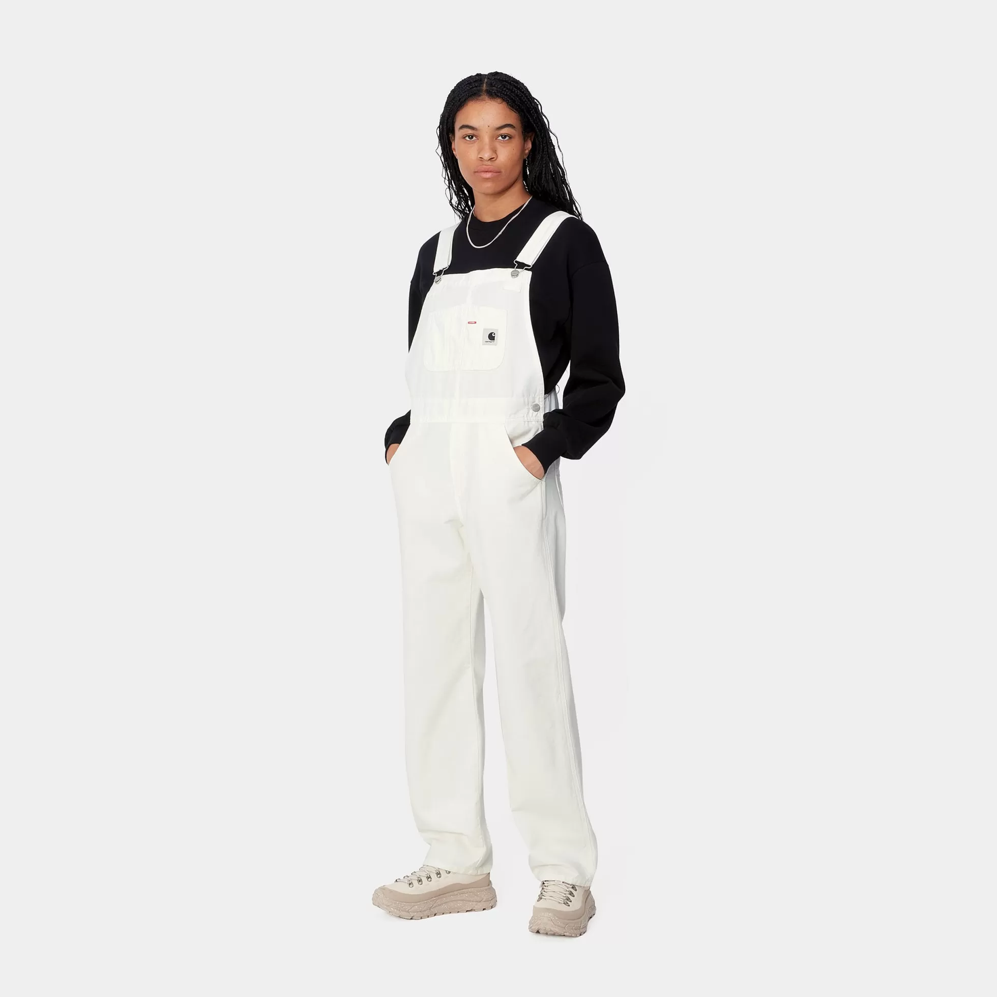 Salopettes^Carhartt WIP W' Bib Overall Straight Wax