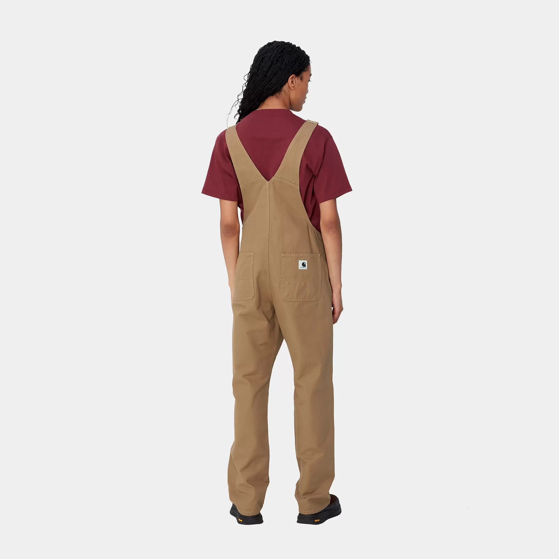 Salopettes^Carhartt WIP W' Bib Overall Straight Peanut