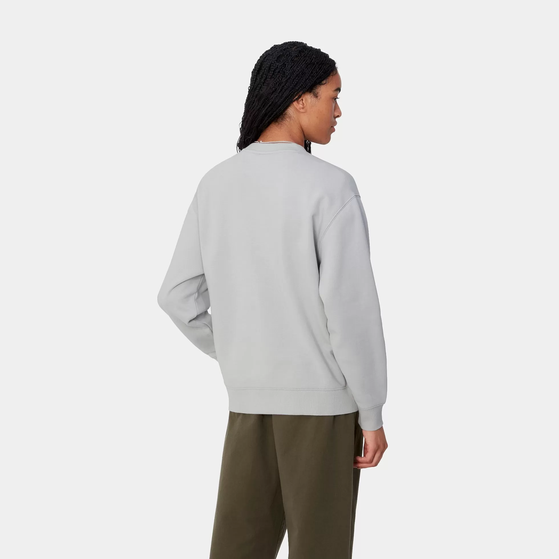 Sweats^Carhartt WIP W' Carhartt Sweatshirt Basalt / White