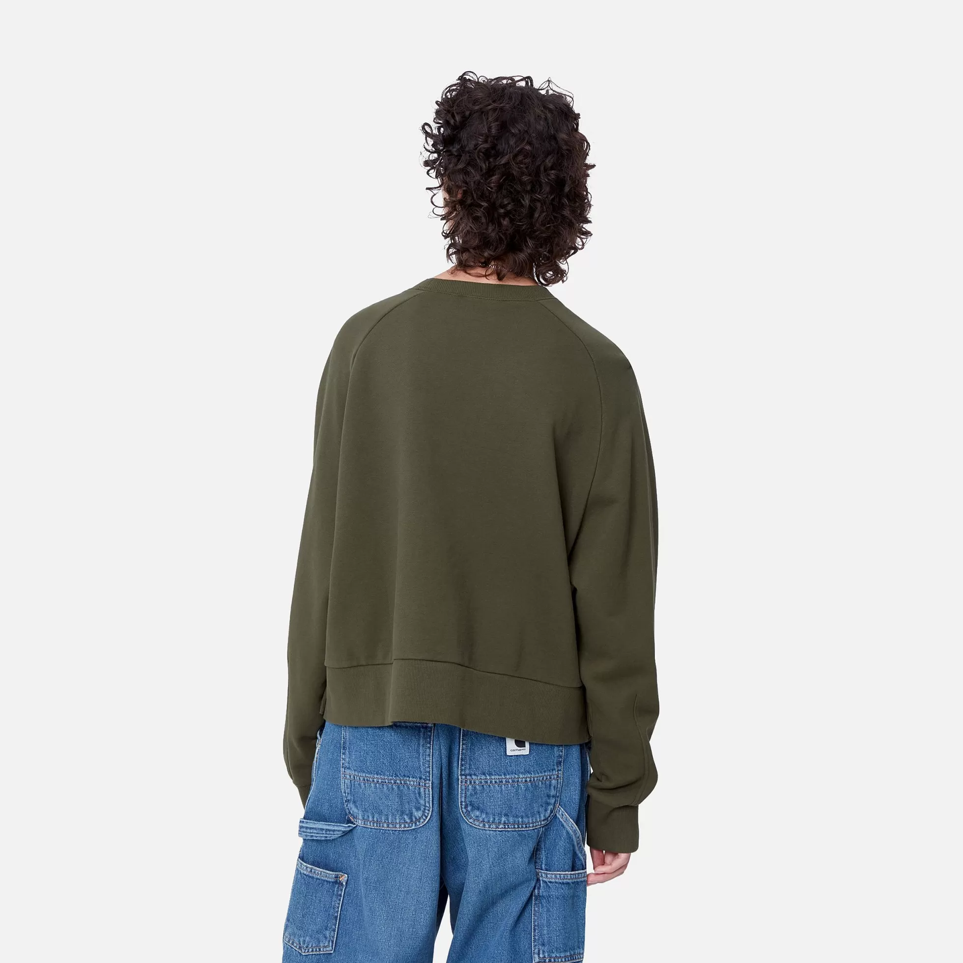 Sweats^Carhartt WIP W' Colburn Sweat Office Green