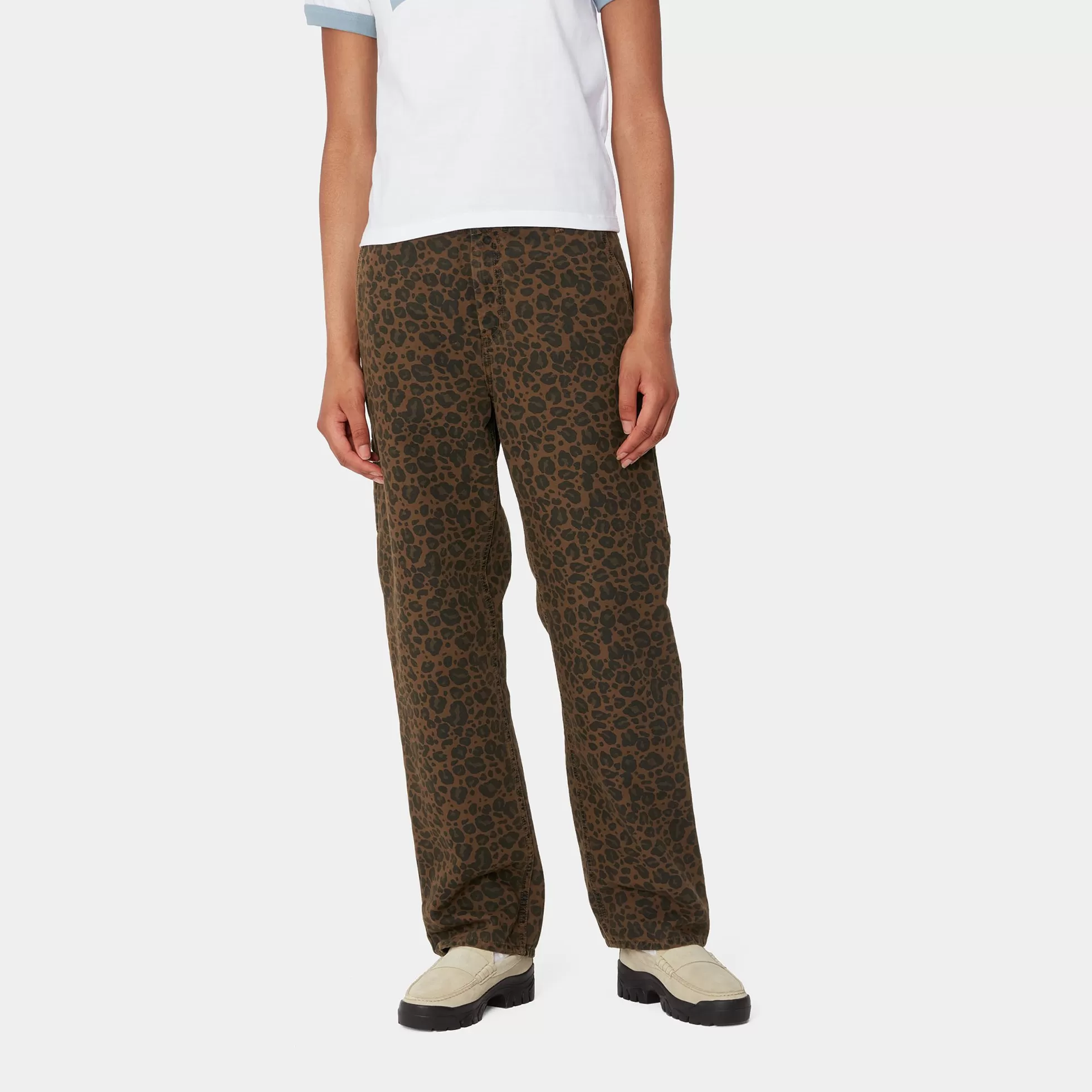 Pantalons^Carhartt WIP W' Leo Pierce Pant Straight Camo Leo, Tamarind / Tamarind