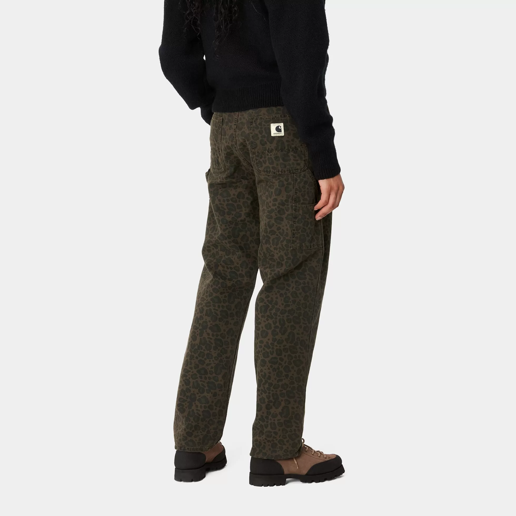 Pantalons^Carhartt WIP W' Leo Pierce Pant Straight Camo Leo, Tamarind / Office Green