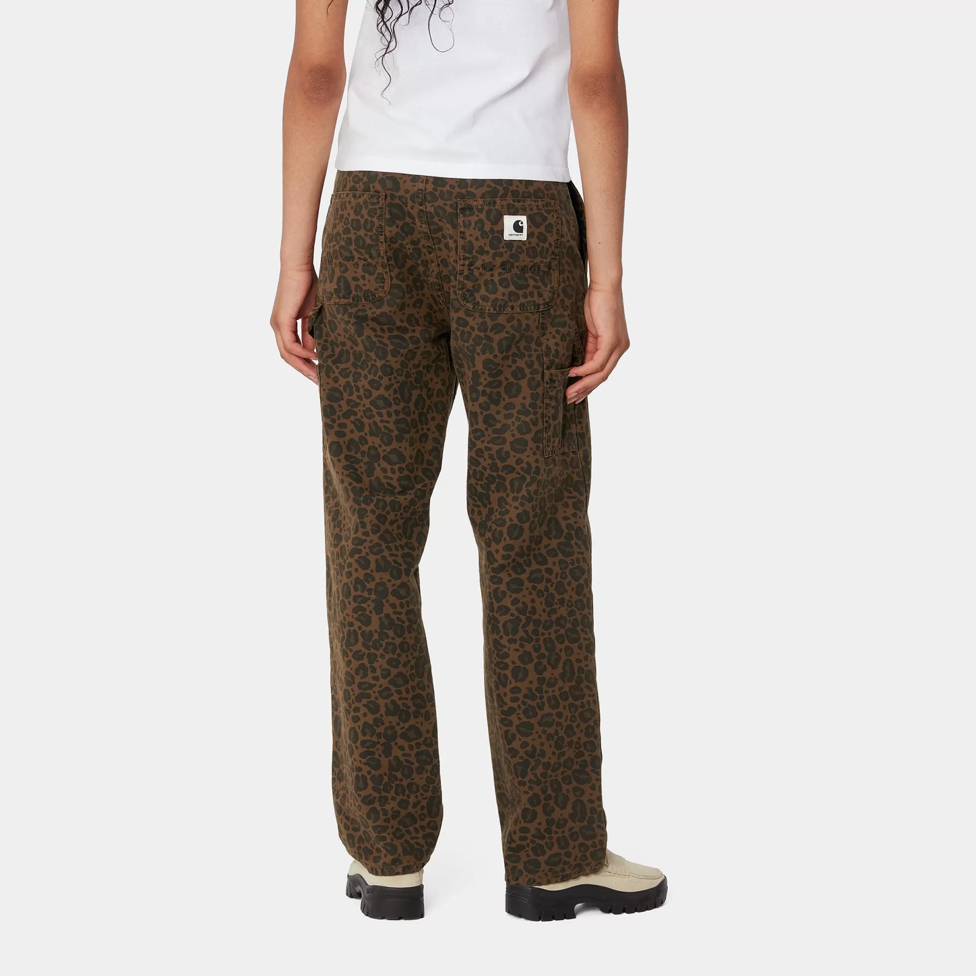 Pantalons^Carhartt WIP W' Leo Pierce Pant Straight Camo Leo, Tamarind / Tamarind