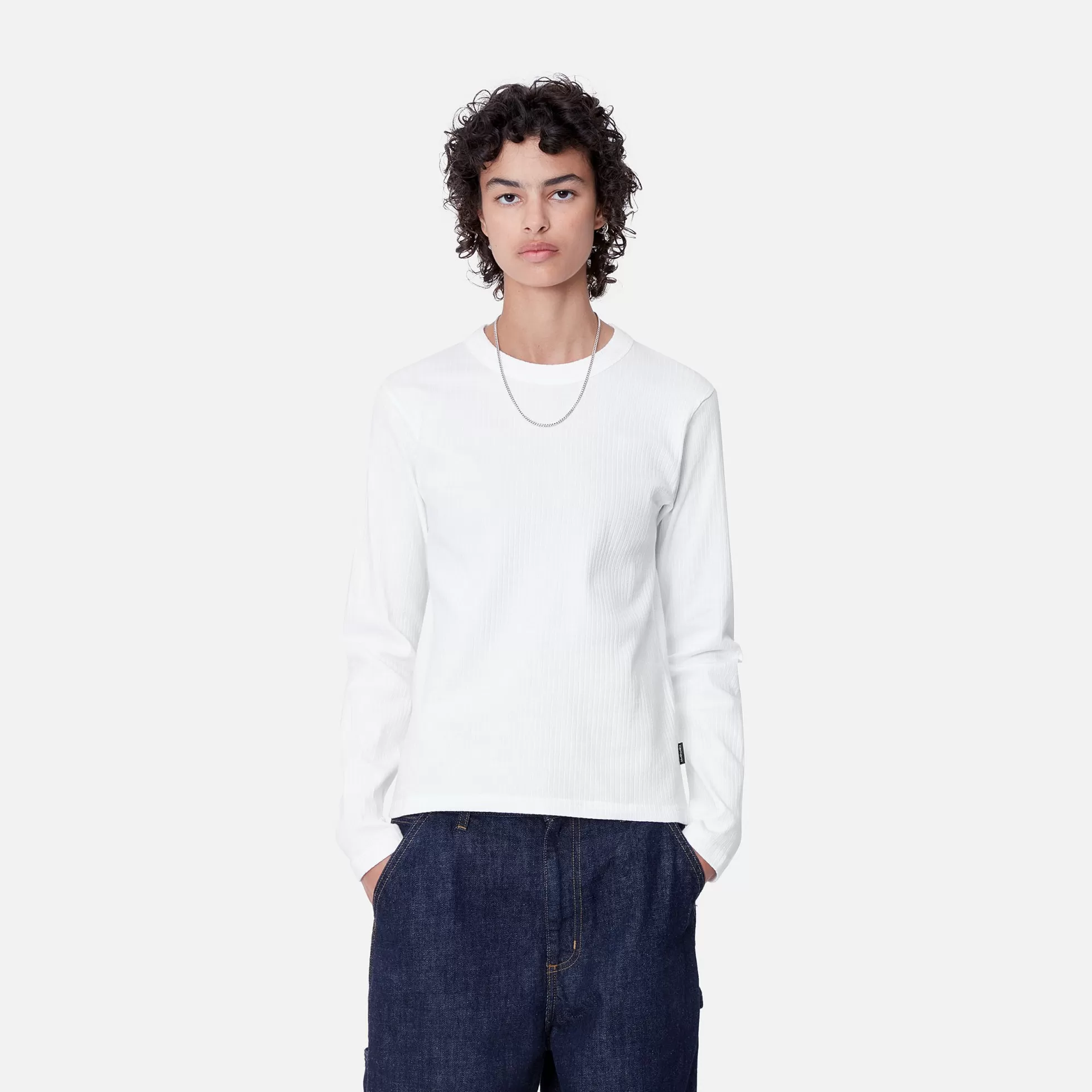 T-Shirts^Carhartt WIP W' L/S Serena T-Shirt White