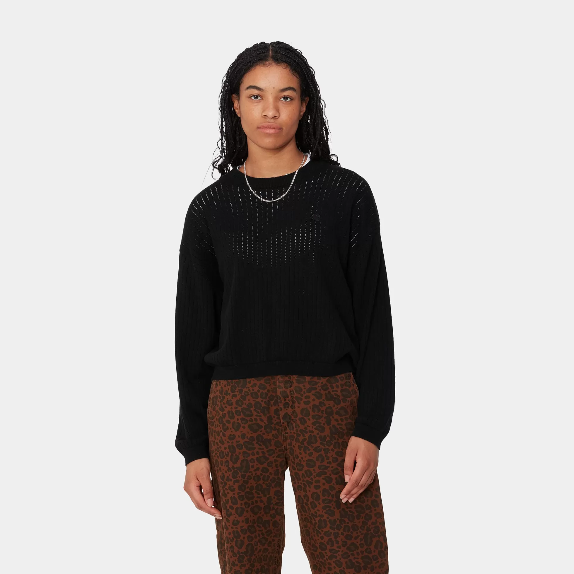 Mailles^Carhartt WIP W' Norlina Sweater Black