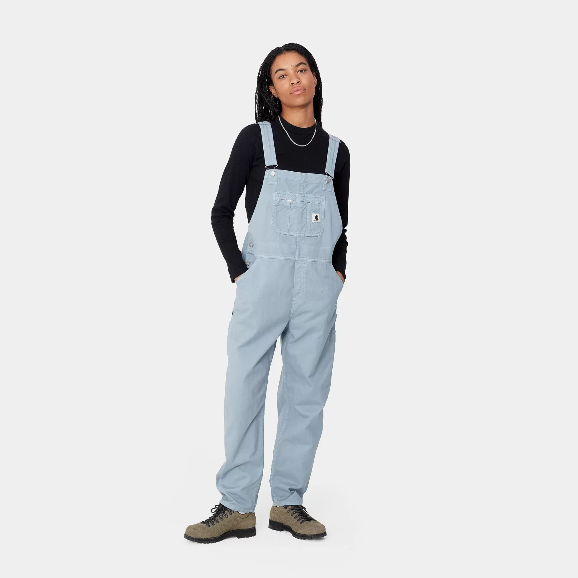 Salopettes^Carhartt WIP W' Norris Bib Overall Misty Sky