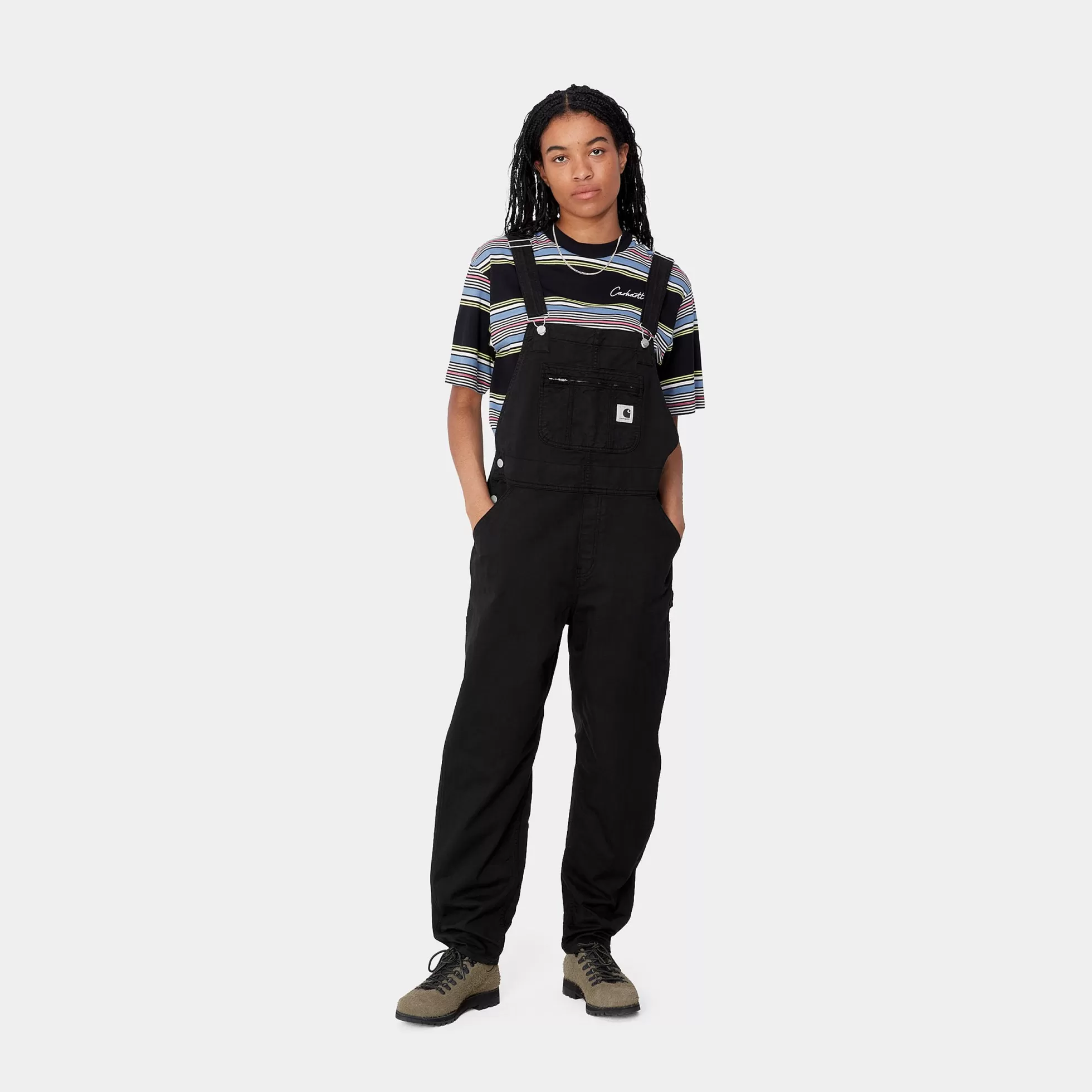 Salopettes^Carhartt WIP W' Norris Bib Overall Black