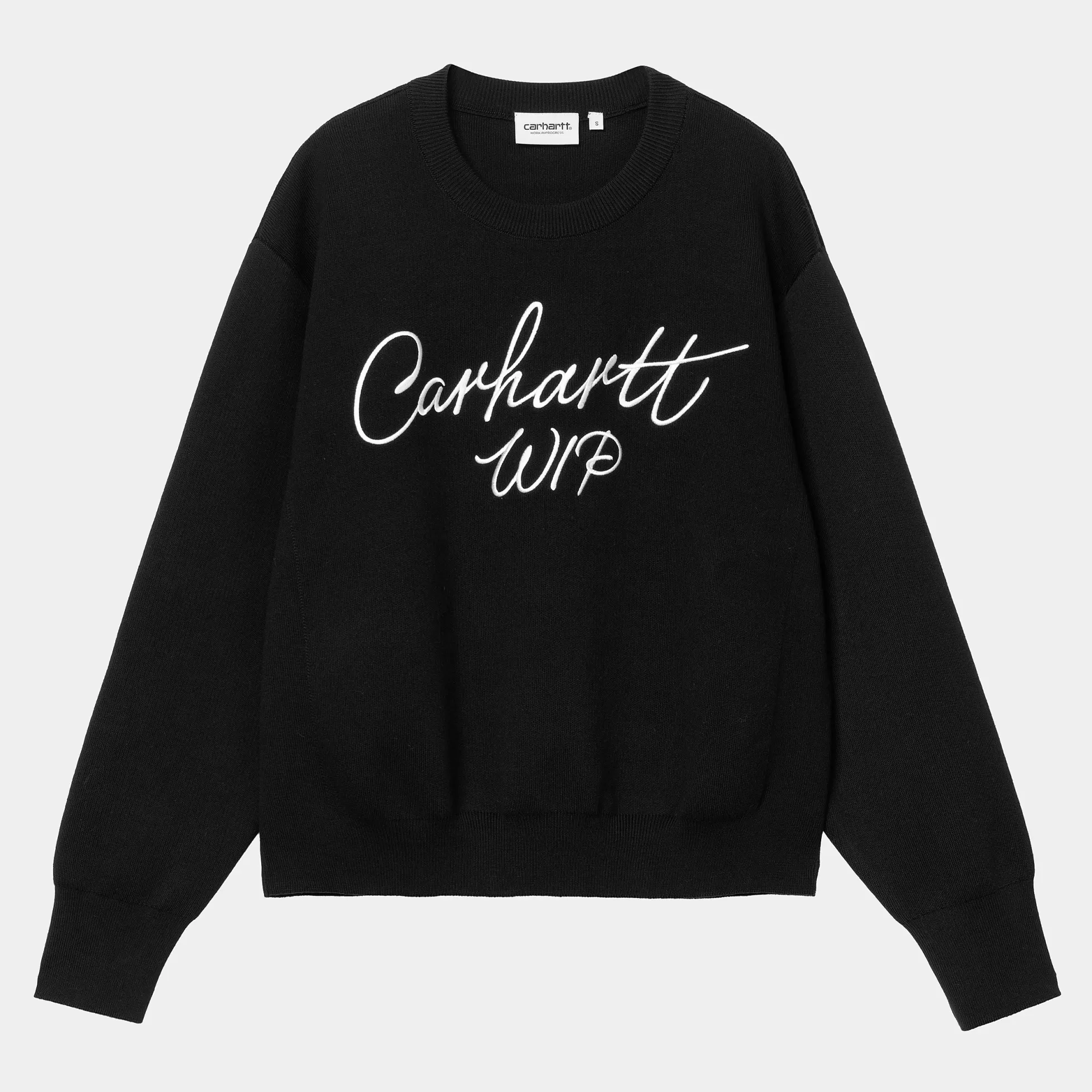 Mailles^Carhartt WIP W' Signature Sweater Black / Wax