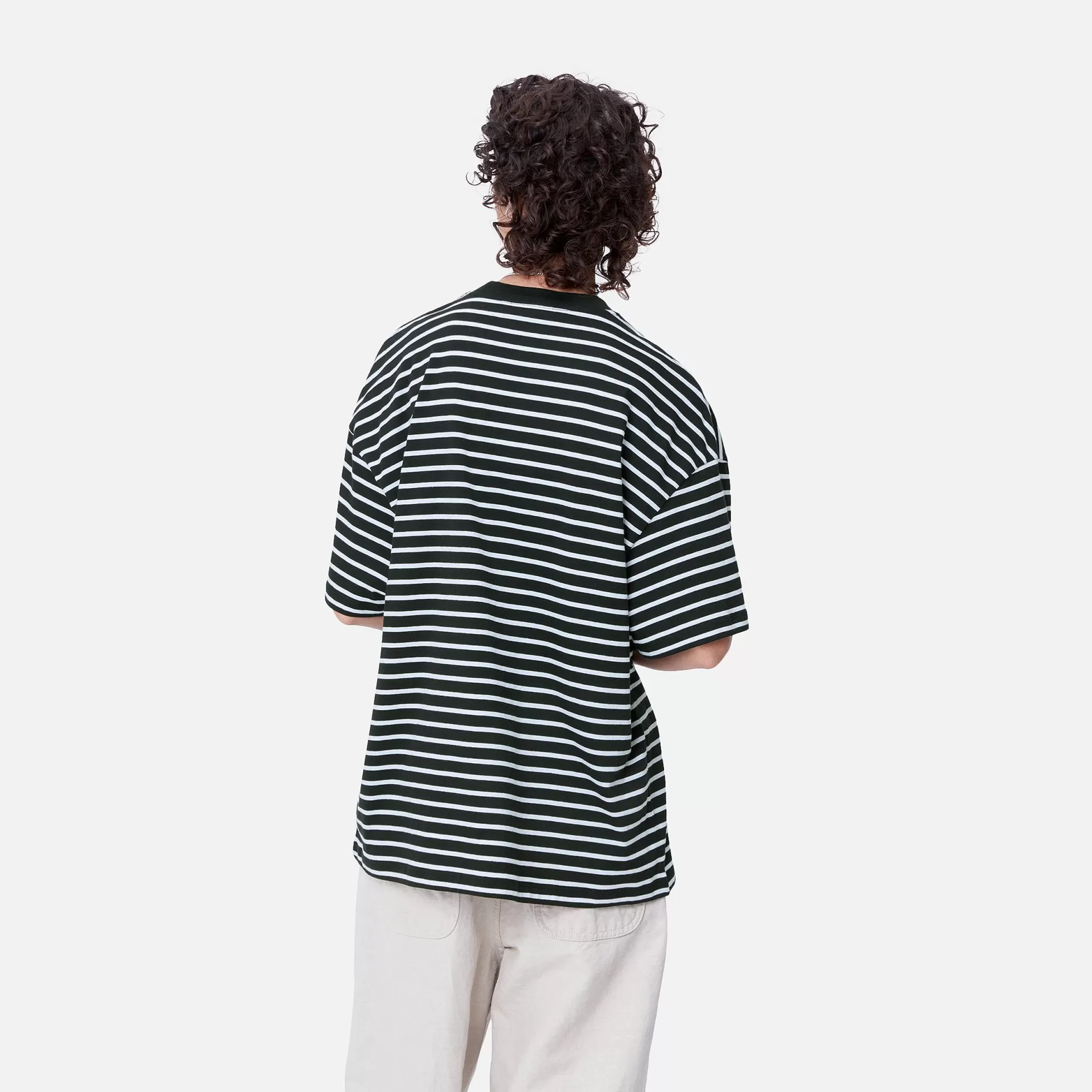 T-Shirts^Carhartt WIP W' S/S Bryna T-Shirt Bryna Stripe, Black / White