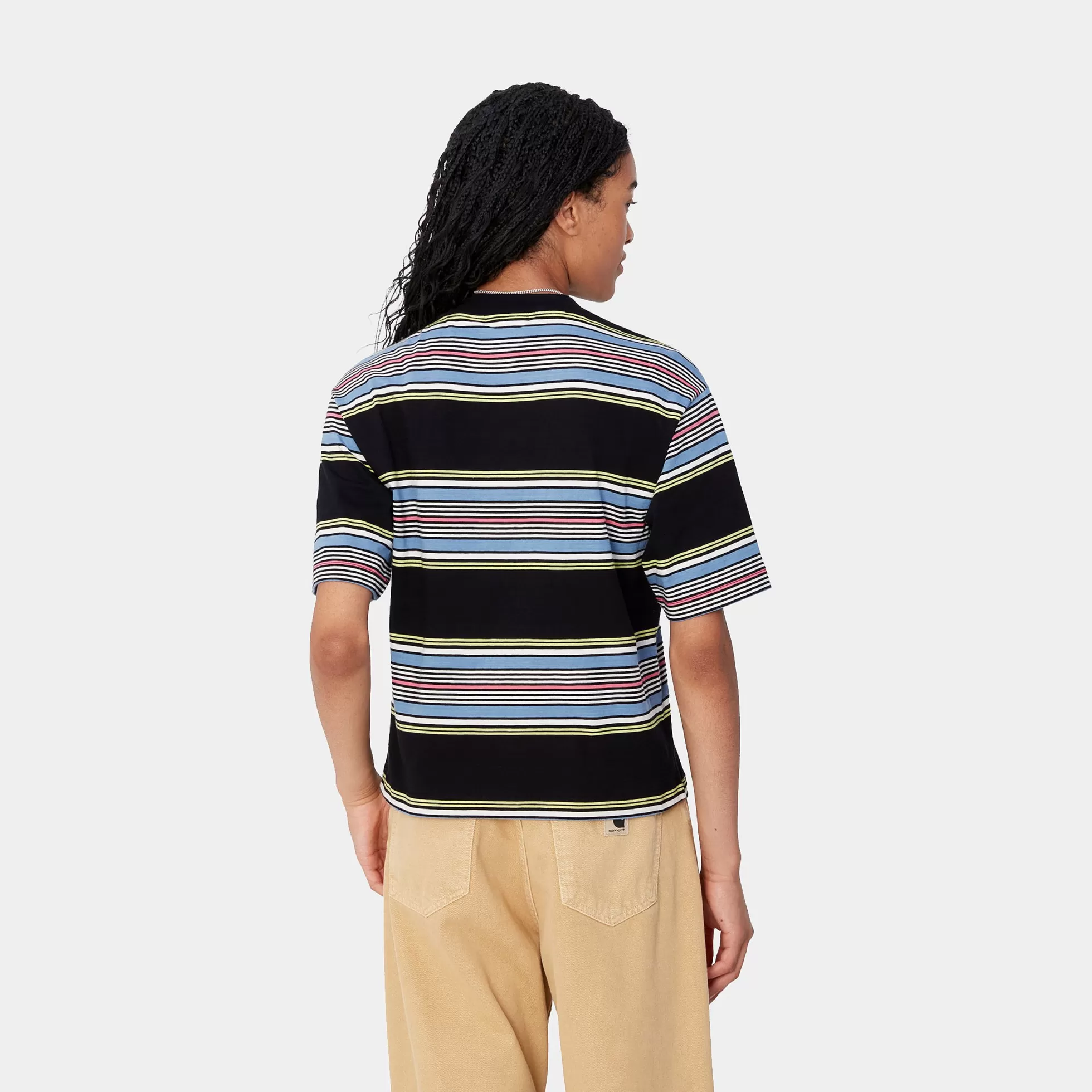 T-Shirts^Carhartt WIP W' S/S Snyder T-Shirt Snyder Stripe, Black