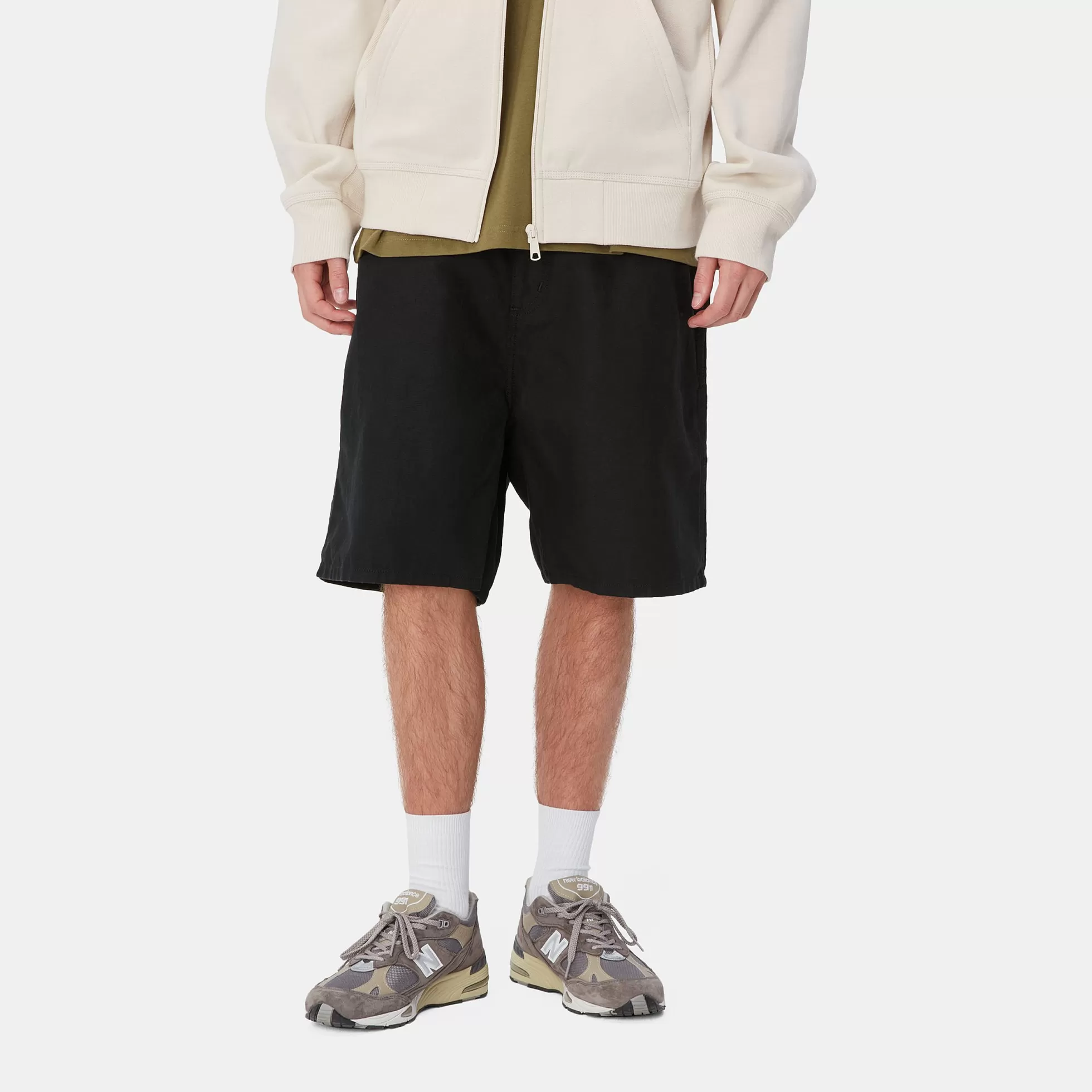 Shorts & Bain^Carhartt WIP Walter Single Knee Short Black