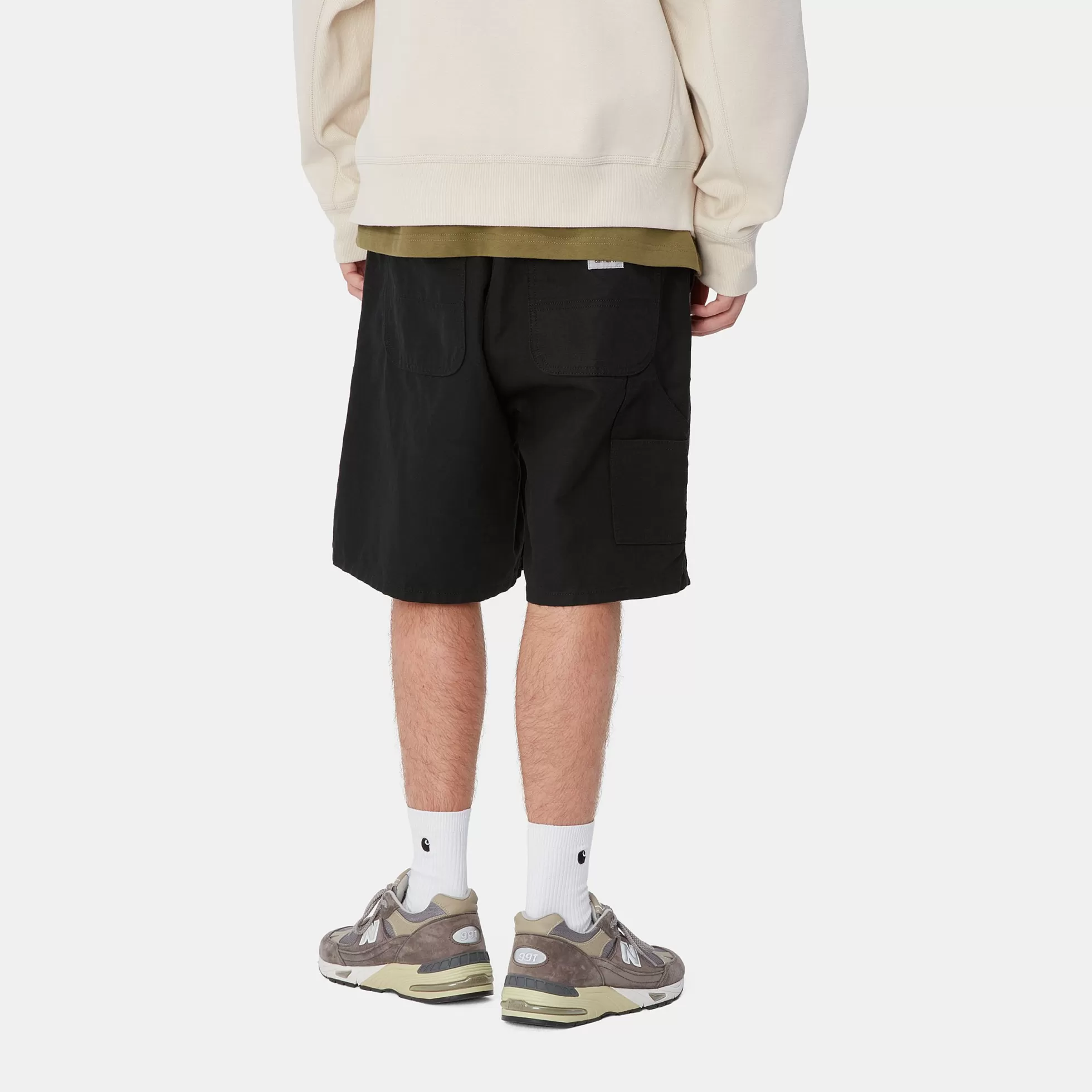 Shorts & Bain^Carhartt WIP Walter Single Knee Short Black