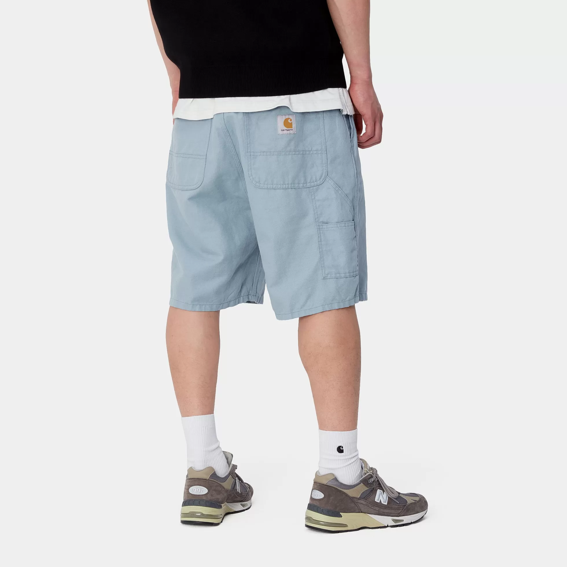 Shorts & Bain^Carhartt WIP Walter Single Knee Short Misty Sky