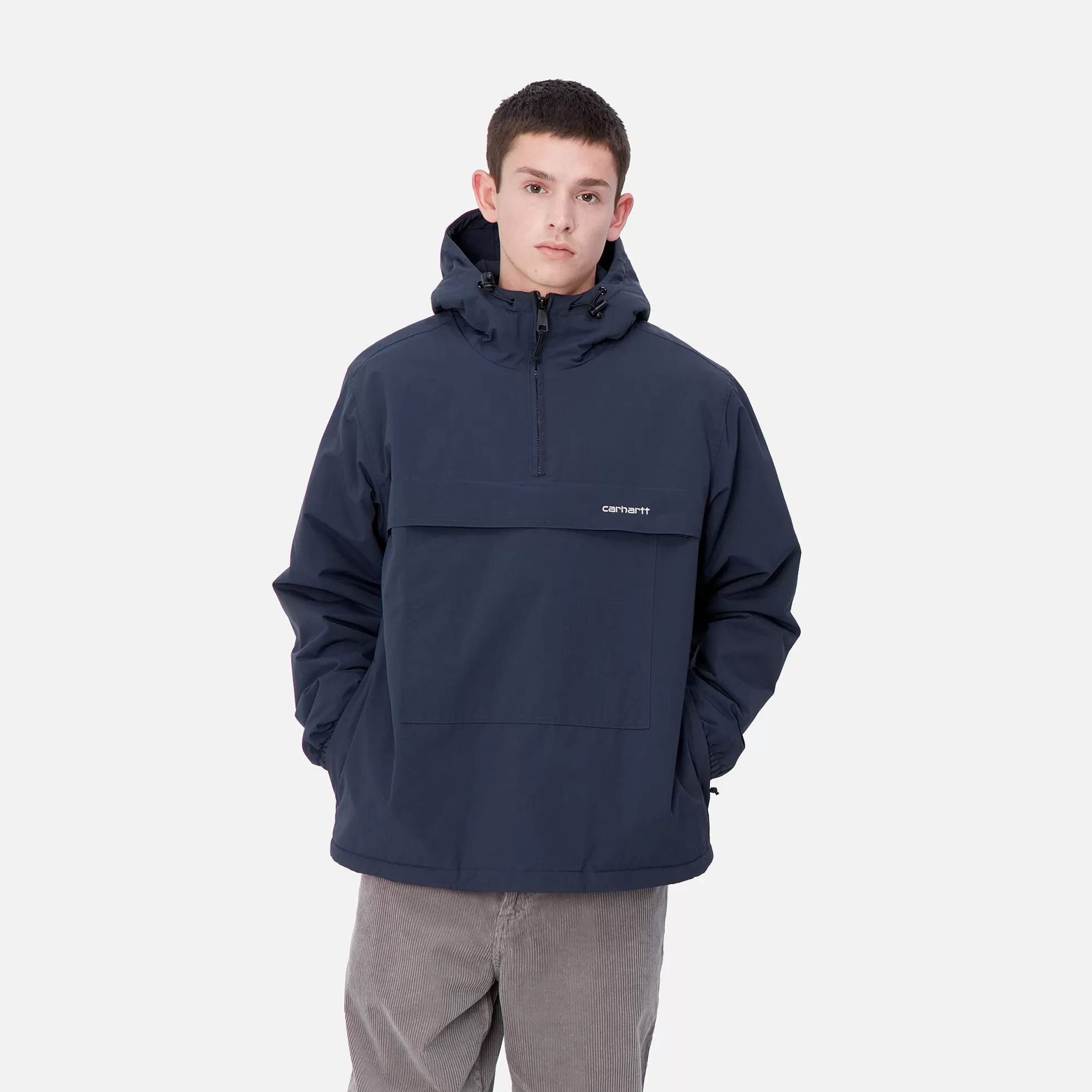 Vestes Et Manteaux^Carhartt WIP Windbreaker Pullover (Winter) Air Force Blue / White