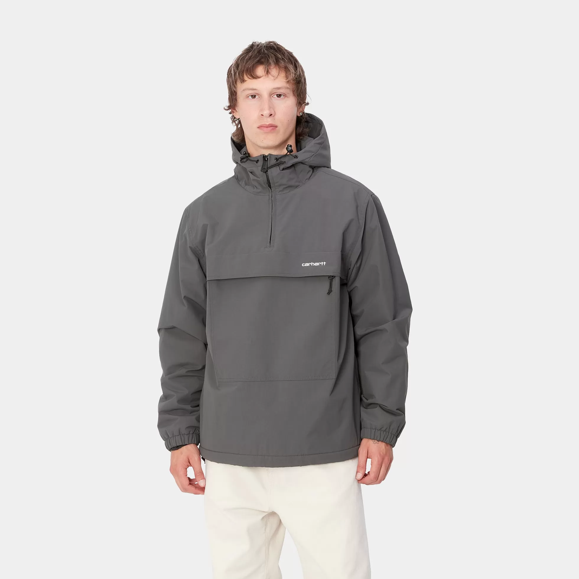 Vestes Et Manteaux^Carhartt WIP Windbreaker Pullover (Winter) Graphite / White