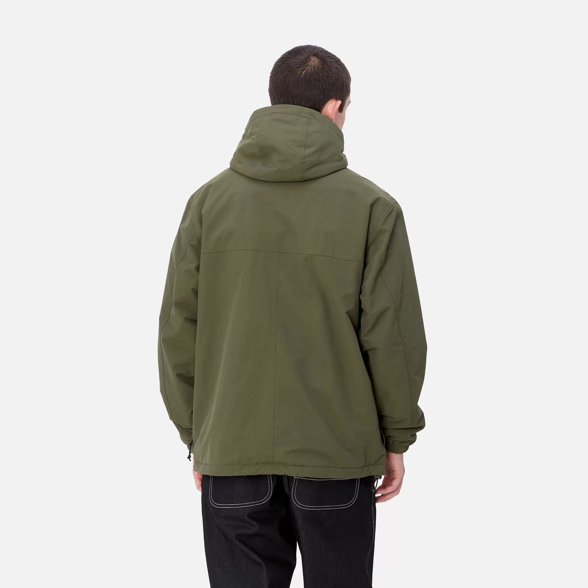 Vestes Et Manteaux^Carhartt WIP Windbreaker Pullover (Winter) Office Green / White